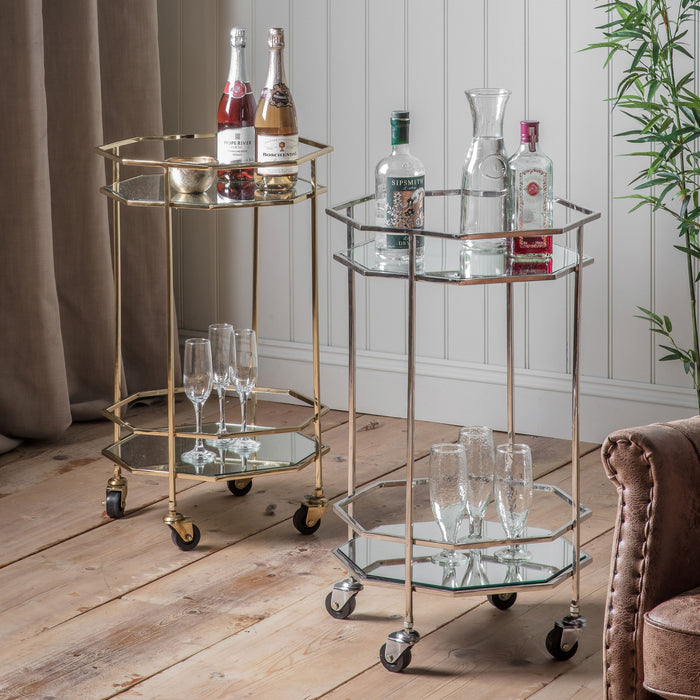 Ockendon Drinks Trolley Gold