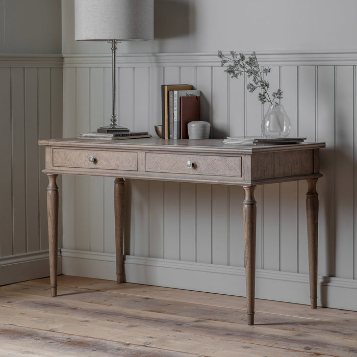 Mustique Two Drawer Desk