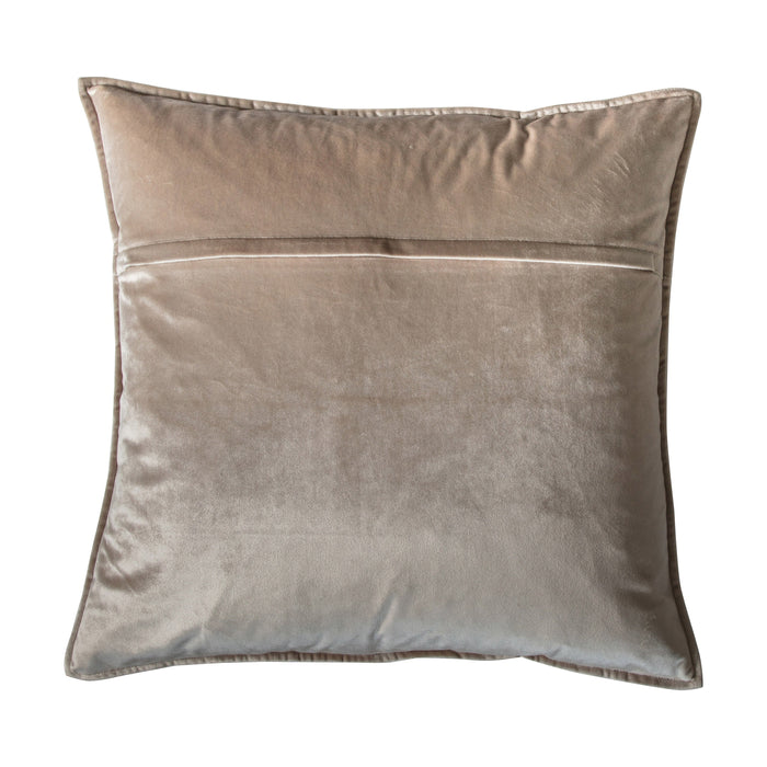 Meto Velvet Oxford Cushion Oyster