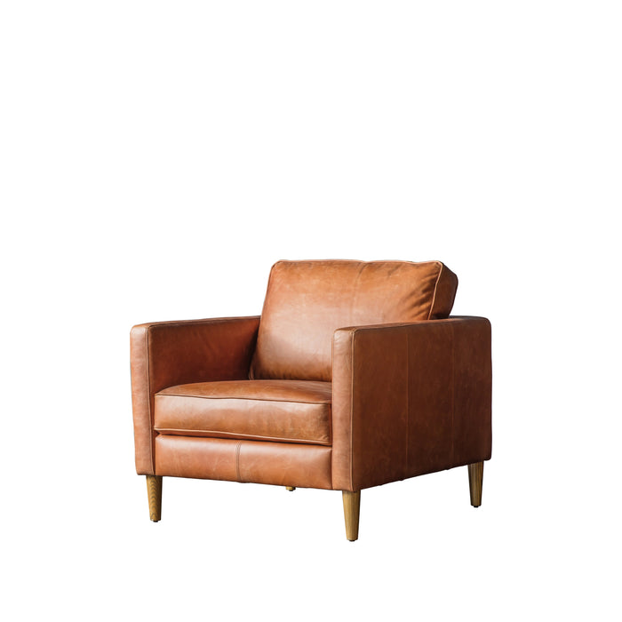 Osborne Armchair Vintage Brown Leather