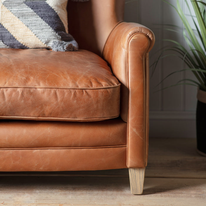 Mr. Paddington Sofa Vintage Brown Leather