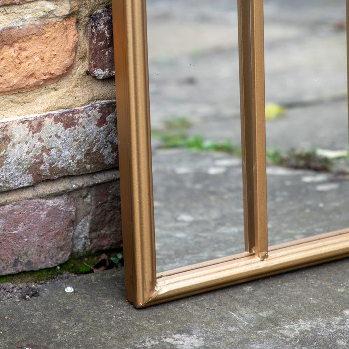 Kirby Outdoor Mirror Gold