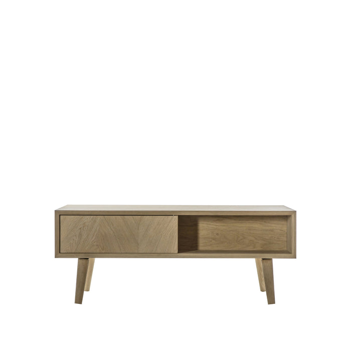 Milano 2 Drawer Coffee Table 1000x650x398mm