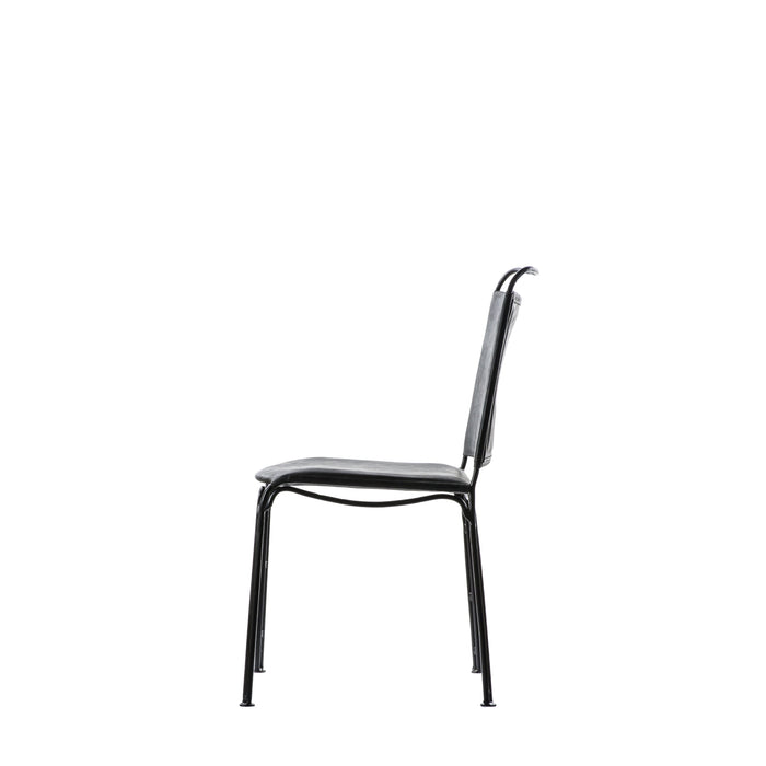 Petham Dining Chair Black (Two Pack)