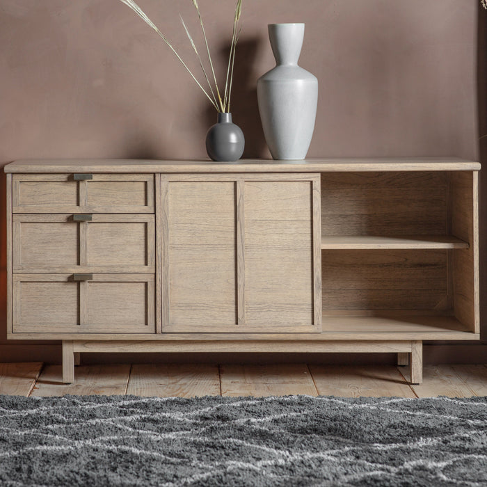 Kyoto Three Drawer Two Door Sideboard