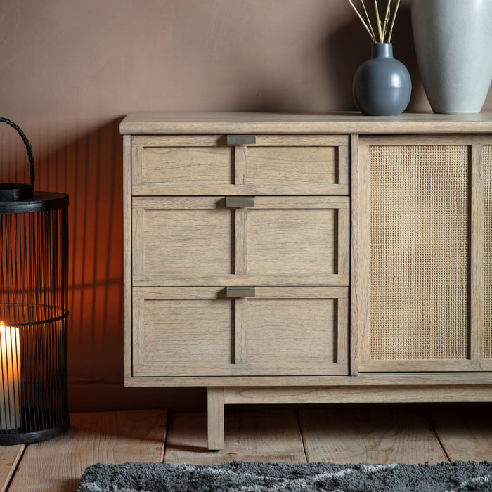 Kyoto Three Drawer Two Door Sideboard