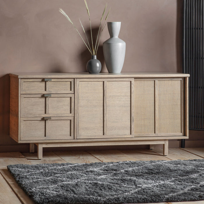 Kyoto Three Drawer Two Door Sideboard