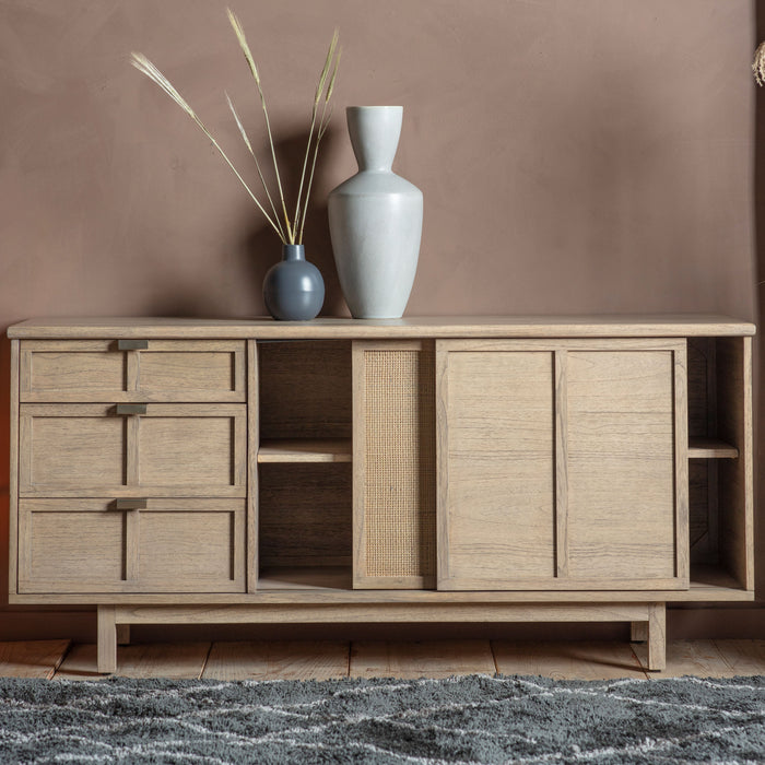 Kyoto Three Drawer Two Door Sideboard