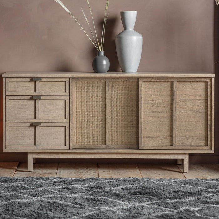 Kyoto Three Drawer Two Door Sideboard