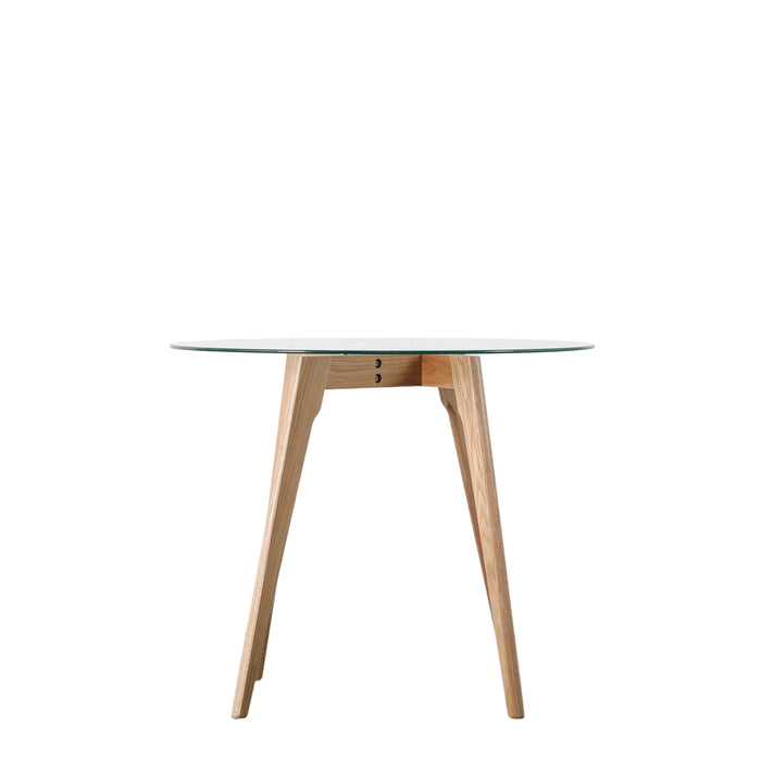 Blair Round Dining Table Oak