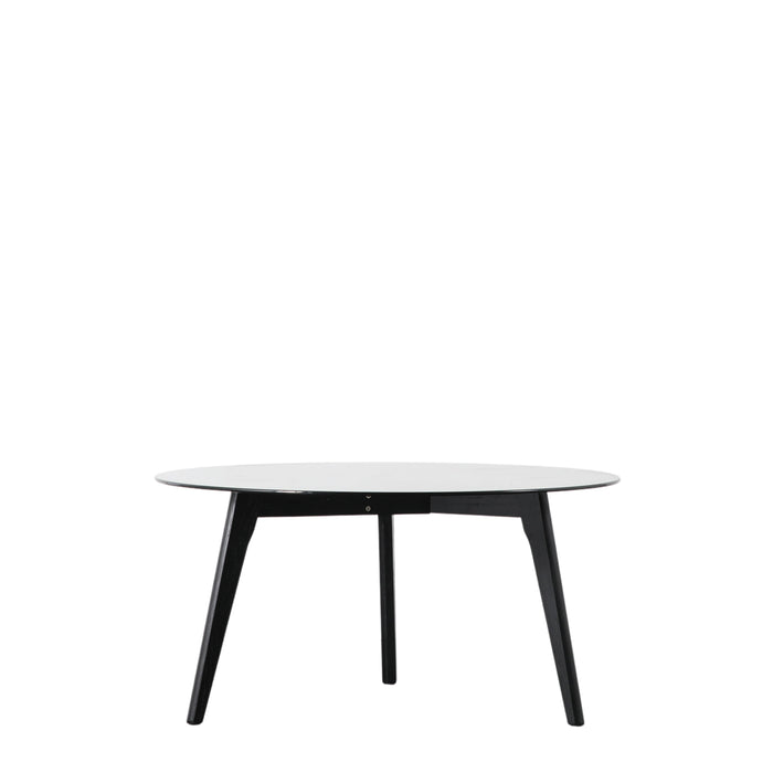 Blair Round Coffee Table Black