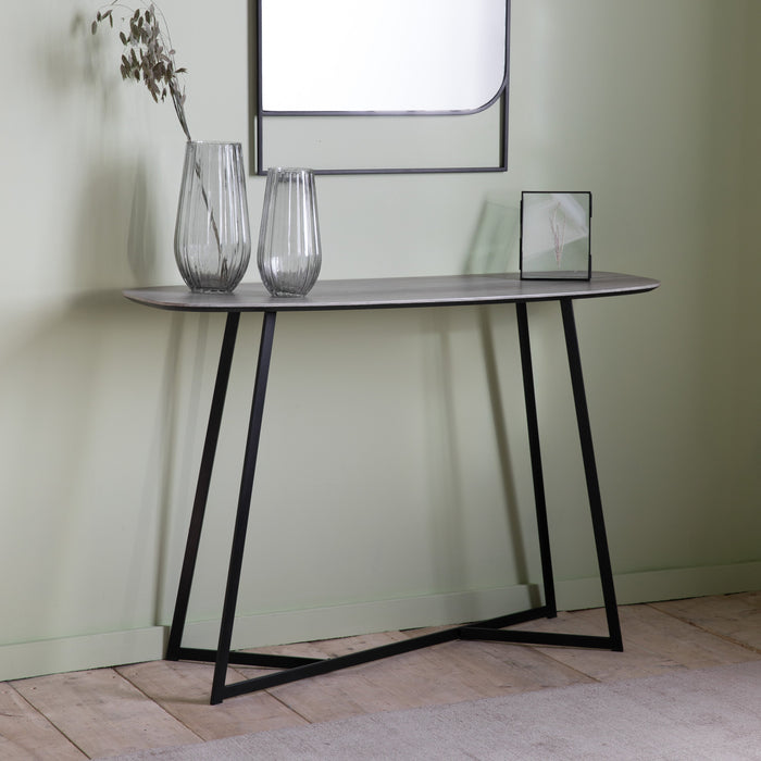 Finsbury Console Table Oak Effect