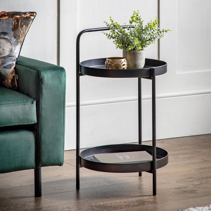 Sennen Side Table Black