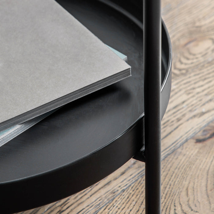 Sennen Side Table Black