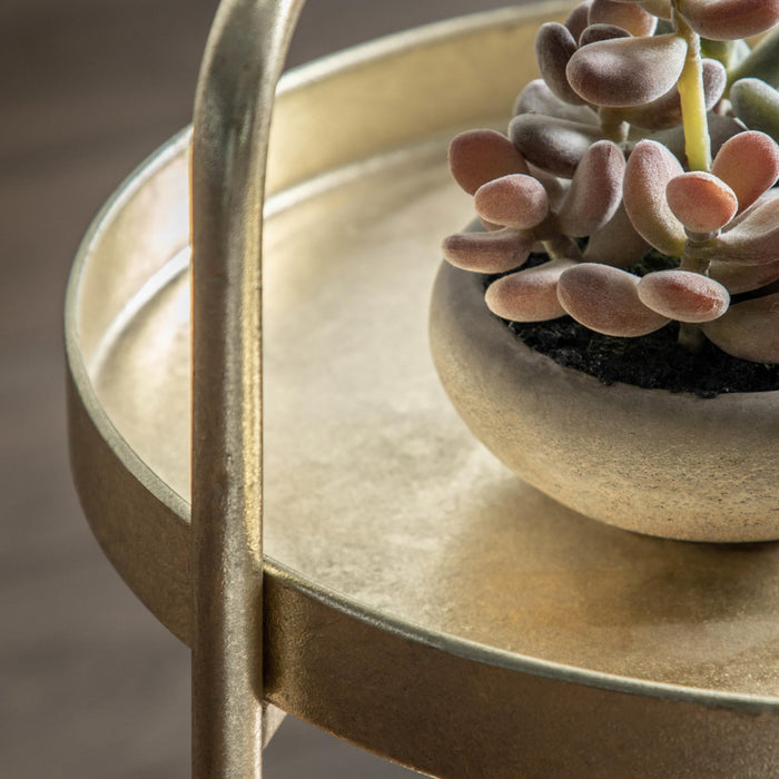 Sennen Side Table Gold