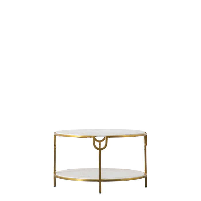 Weston Coffee Table White Marble