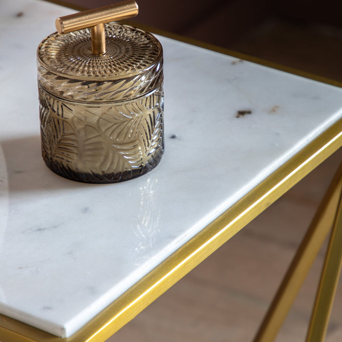 Helford Side Table Gold