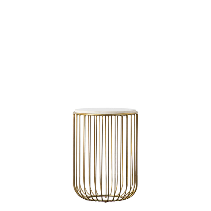 Riley Side Table Gold