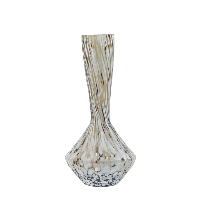 Aditya Vase Mottled Brown