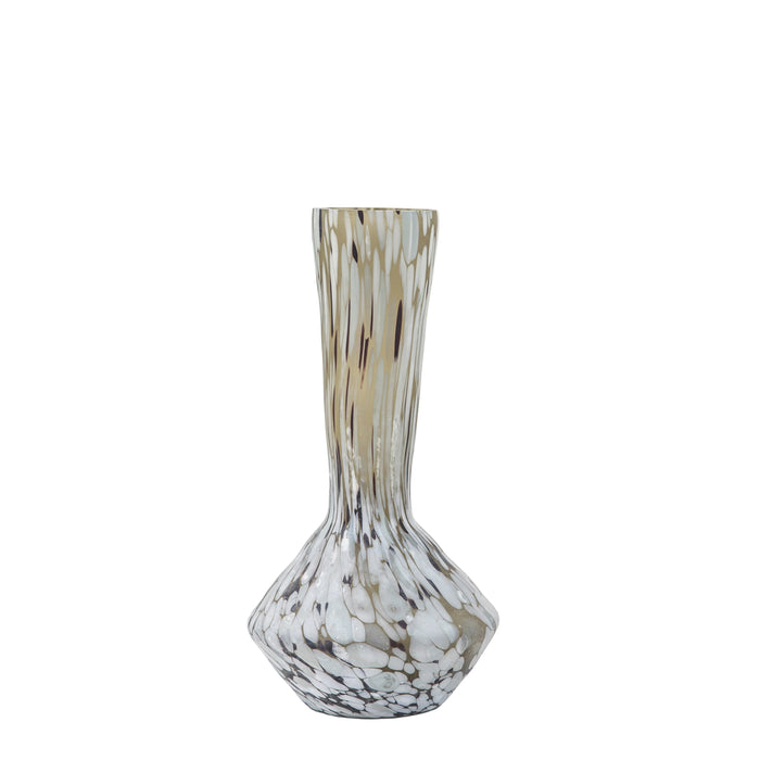 Aditya Vase Mottled Brown