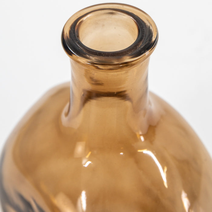 Burwell Bottle Vase Brown