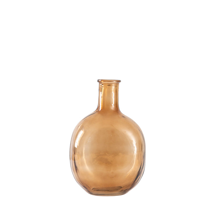 Burwell Bottle Vase Brown