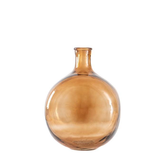 Burwell Bottle Vase Brown