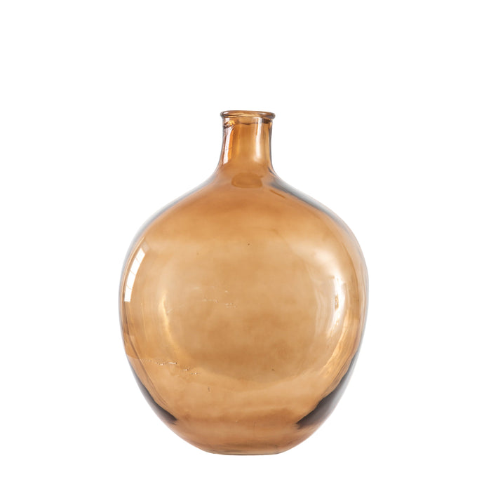 Burwell Bottle Vase Brown