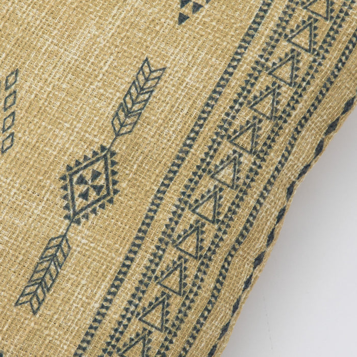 SG Aztec Print Cushion Cream