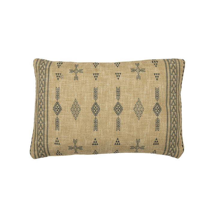 SG Aztec Print Cushion Cream