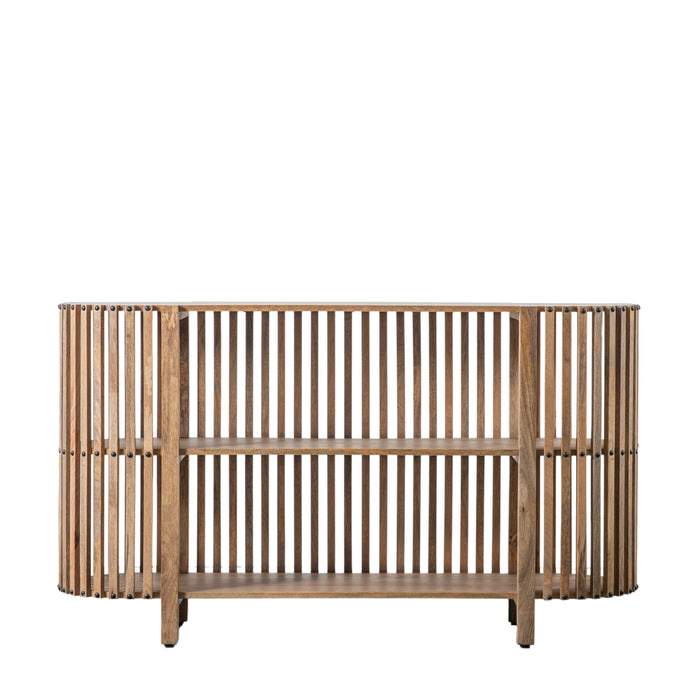 Voss Slatted Console Table