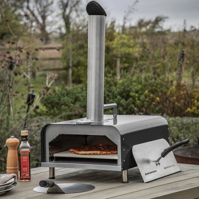 Sassari Pellet Pizza Oven Black