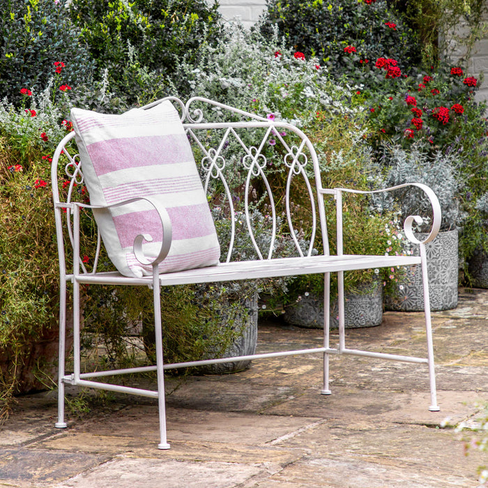 Matera Outdoor Bench Vanilla