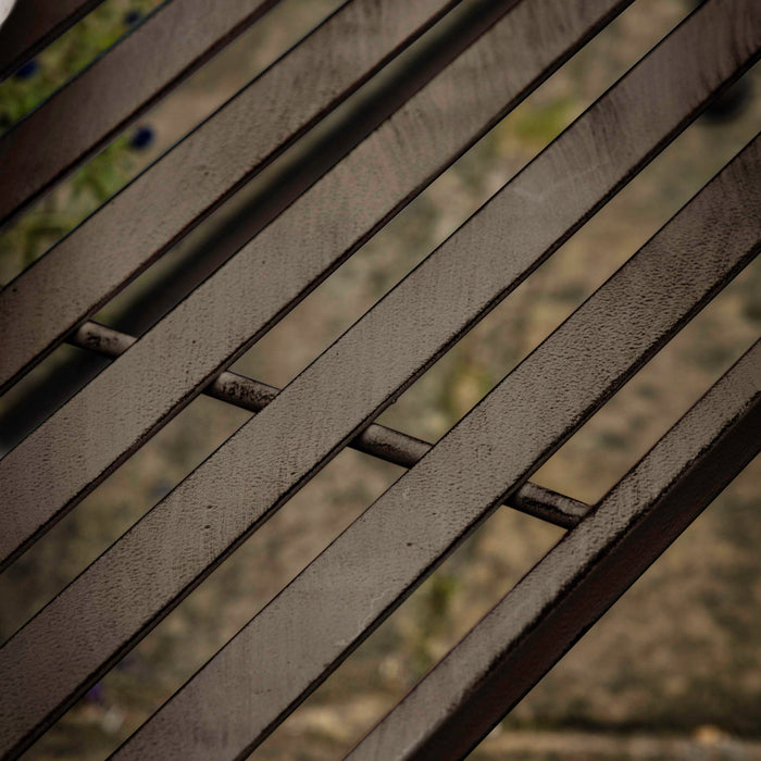 Matera Outdoor Bench Noir