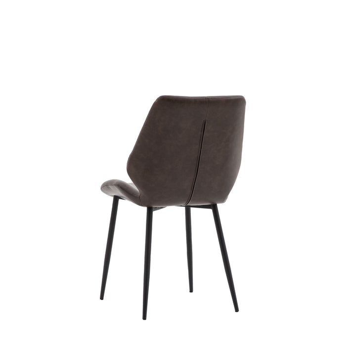 Manford Dining Chair Brown (