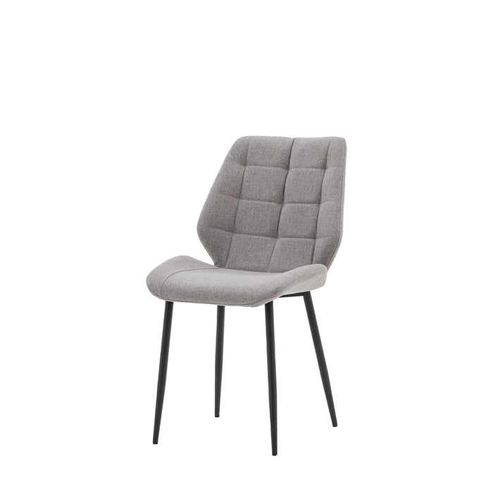 Manford Dining Chair Light Grey (