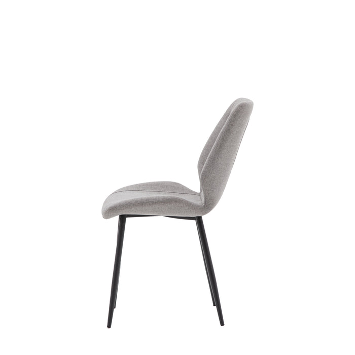 Manford Dining Chair Light Grey (