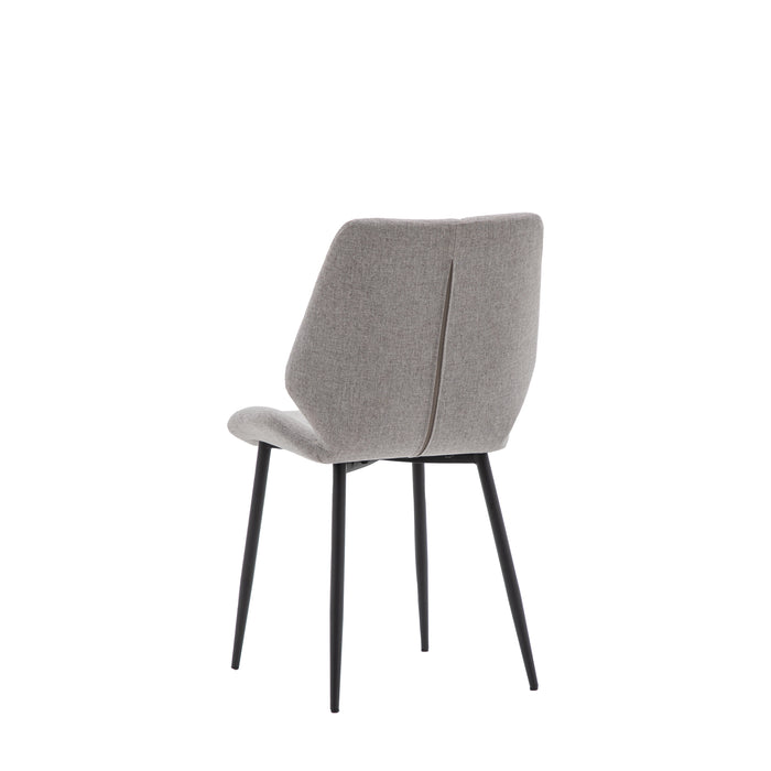 Manford Dining Chair Light Grey (