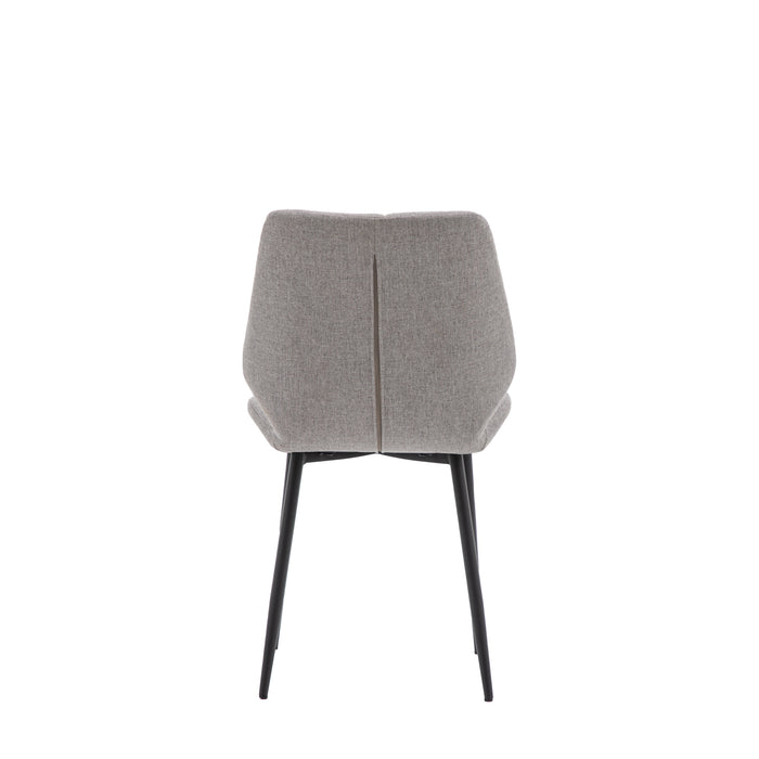 Manford Dining Chair Light Grey (