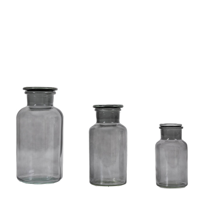 Apotheca Jar Smoke (Set of three)