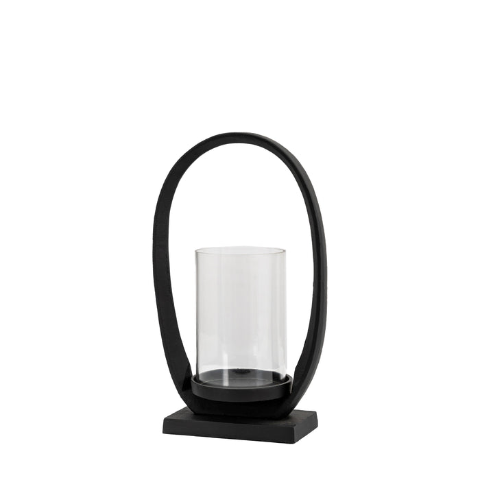 Hooper Lantern Small Black