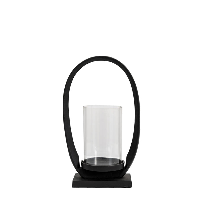 Hooper Lantern Small Black