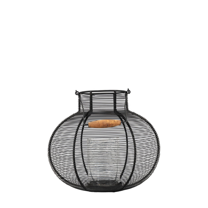 Hispi Lantern Large Black