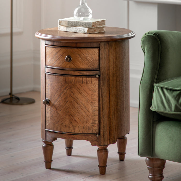 Highgrove Drum Side Table