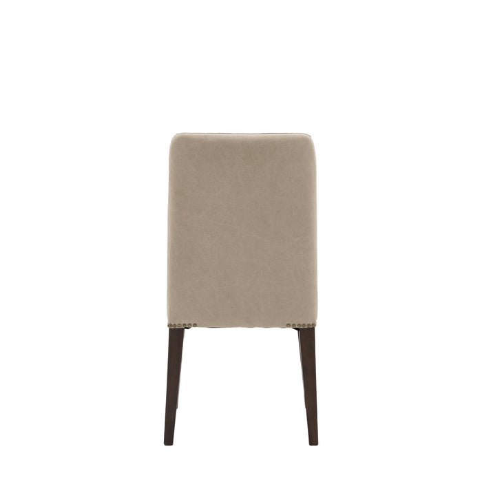 Madison Chair Cement Linen (Two Pack)