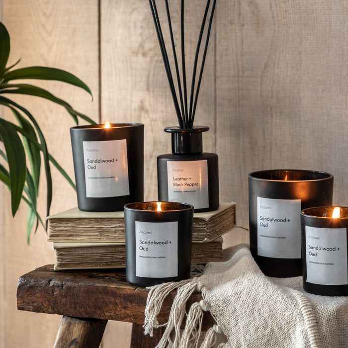 Candle Aroma Votive Sandalwood & Oud