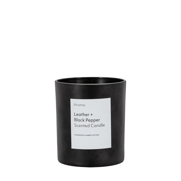 Candle Aroma Votive Leather & Black Pepper