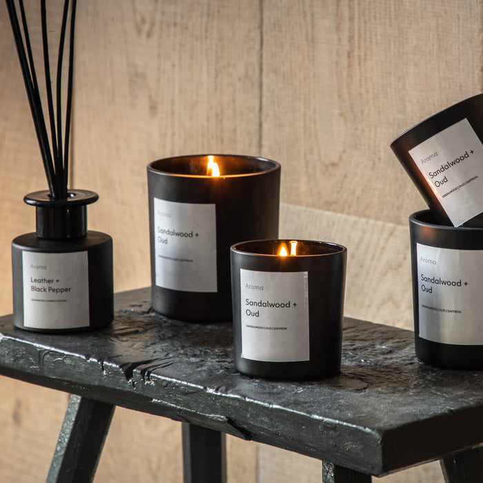 Candle Aroma Votive Sandalwood & Oud