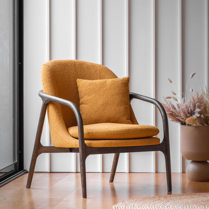 Alegra Armchair Ochre