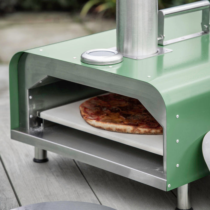 Sassari Pellet Pizza Oven Green